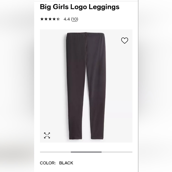 Guess Big Girls Logo Leggings  NWT - Picture 2 of 5